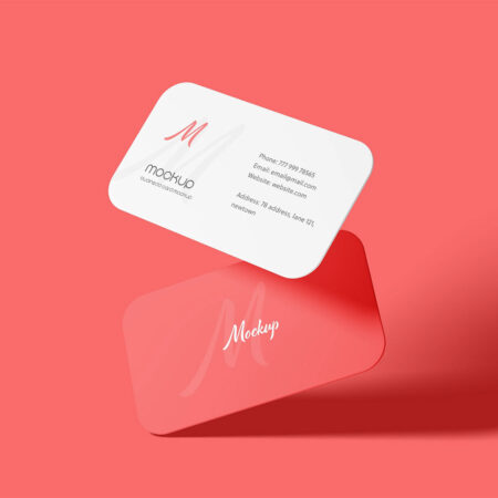 Round Corner Business Cards