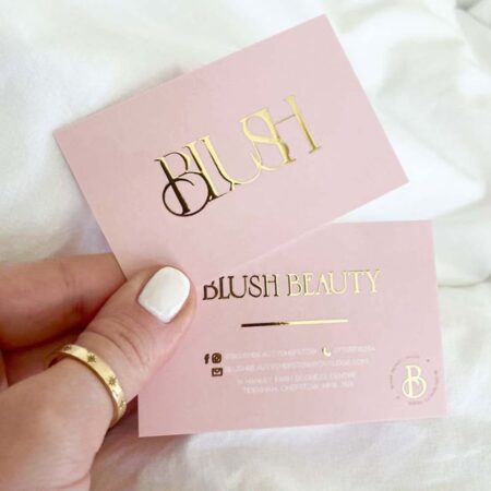 Gold Foil Business Cards
