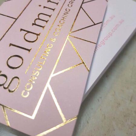 Gold Leaf Business Cards