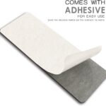 Push Pull Golden White Glass Door Acrylic Sign, Self-Adhesive Door Sign Sticker for Office, Stores, Cafe, Hotel, Restaurant, Business & Shop - 5.9 Inch x 2 Inch (Acrylic) - Image 3
