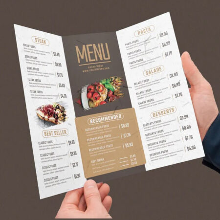 Menu Cards
