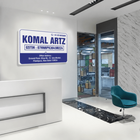 GST Sign Board – Premium Foam Sheet Signage